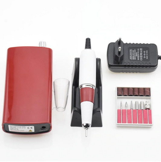 Electric Nail Drill Machine - Portable Rechargeable
