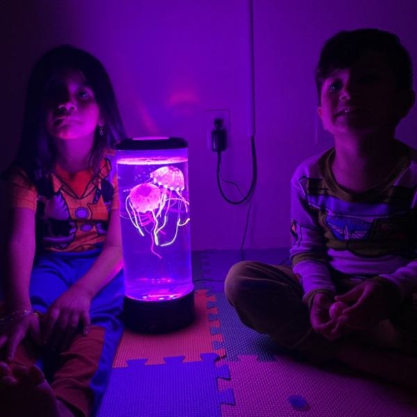 LED Floating Jellyfish Lamp