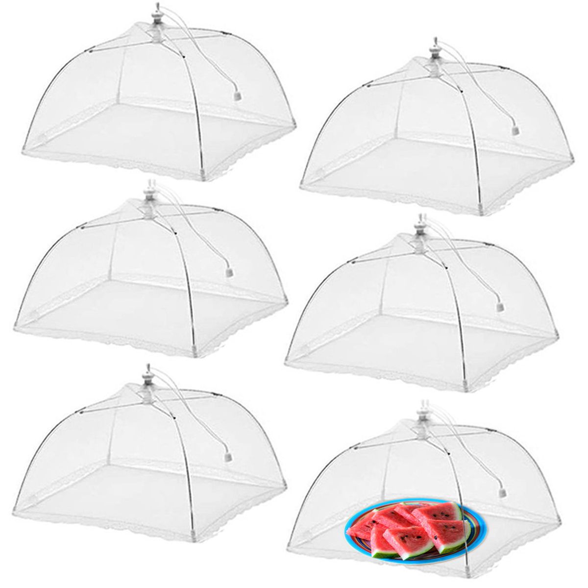 Pop Up Mesh Food Cover 6 Pack