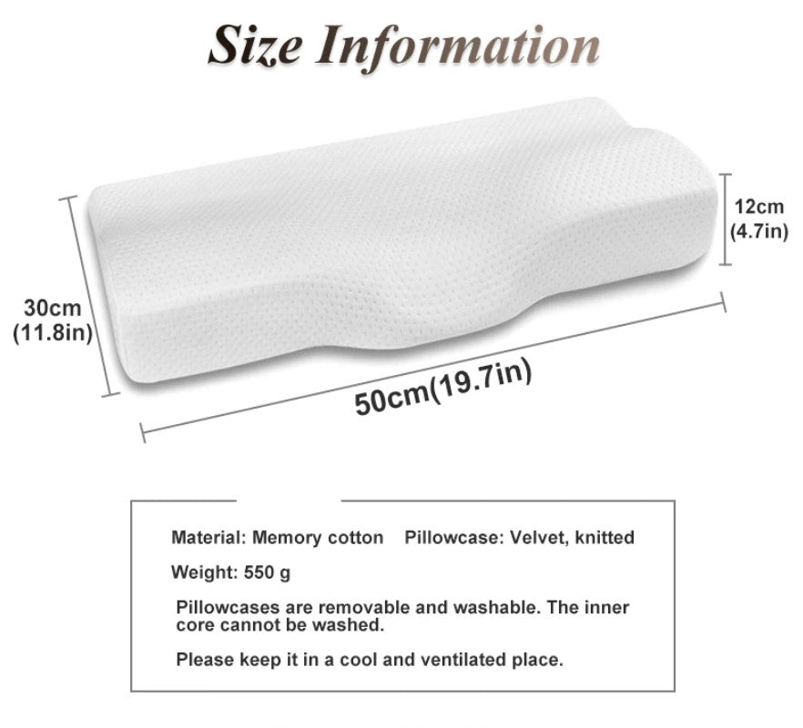Orthopedic Neck Pillow - Memory form pillow