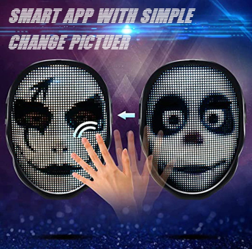 Digital Led Face Mask